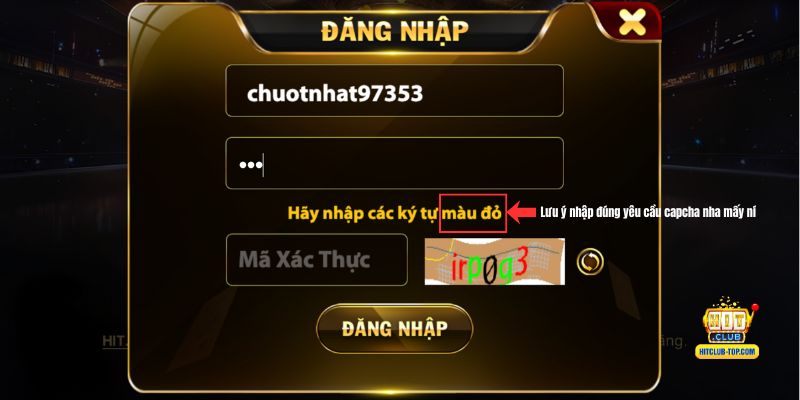 Hướng dẫn đăng nhập Hitclub theo giao diện mới nhất
